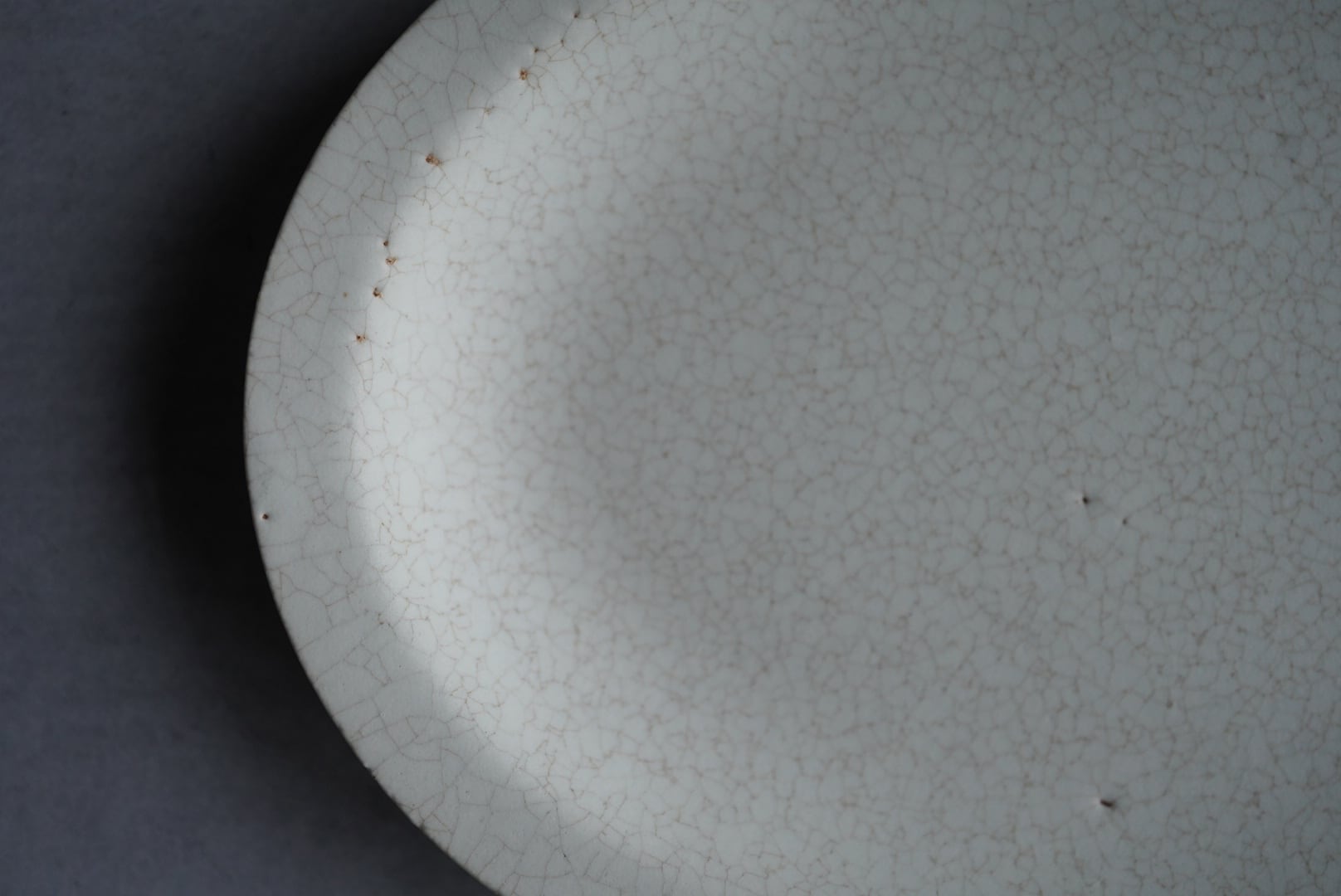 【コレクション株】 現地球 コミフォラ グイドッティ 活着済 船串篤司 作家鉢 船串篤司｜ 8- オーバル 白 | 日ト［hito gallery］