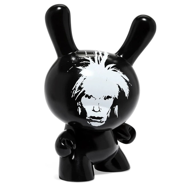 Andy Warhol Fright Wig Self-Portrait 8" Masterpiece Dunny