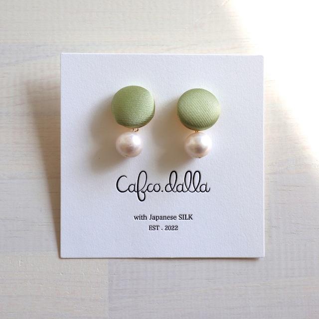 Silk&Pearl- green-