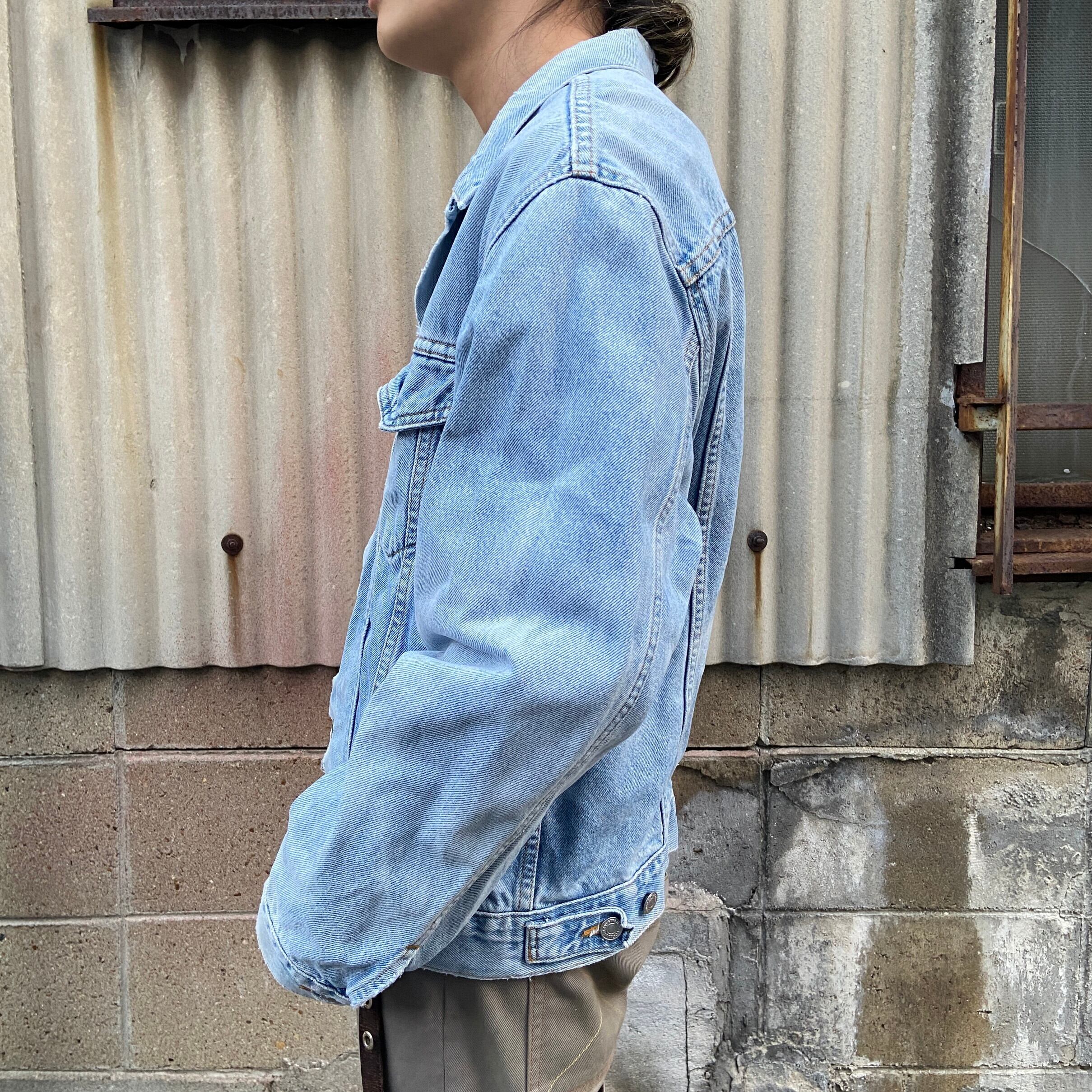 90年代 リーバイス デカパッチ 70516-4814 デニムジャケットメンズL  