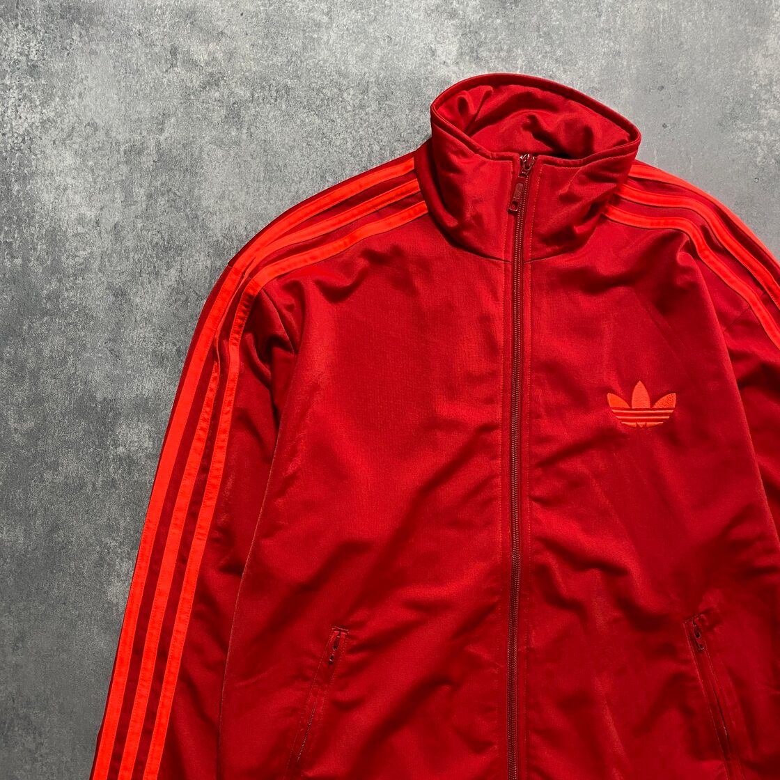 adidas アディダス ファイヤーバード トレフォイル 刺繍ワンポイント 