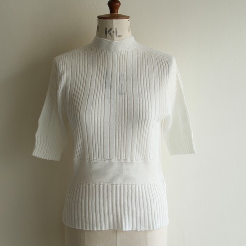 JOICEADDED【 womens 】 Cotton sheer knit pullover