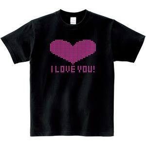 I LOVE YOU メッセージTシャツ ms53