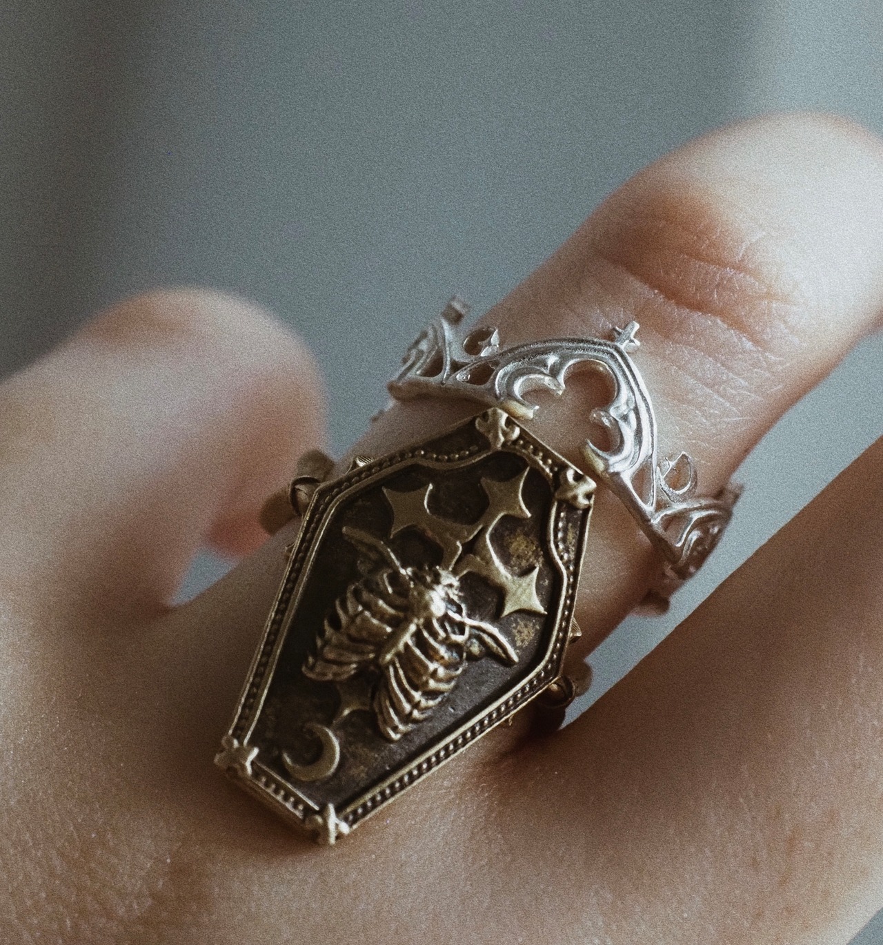 解剖医の告解リング　シルバー【星屑即納品】