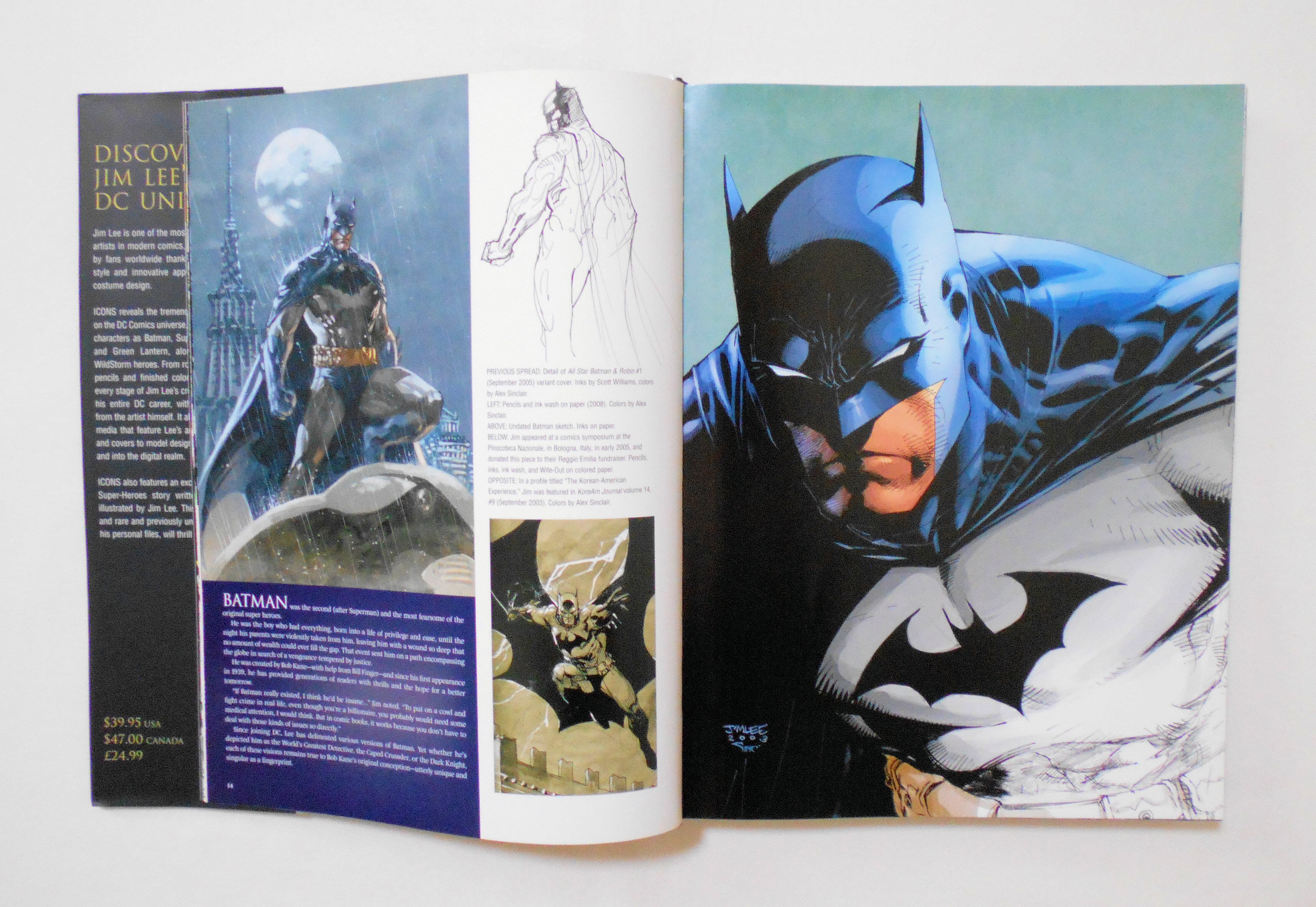 ICONS: THE DC COMICS & WILDSTORM ART OF JIM LEE】 TITAN BOOKS