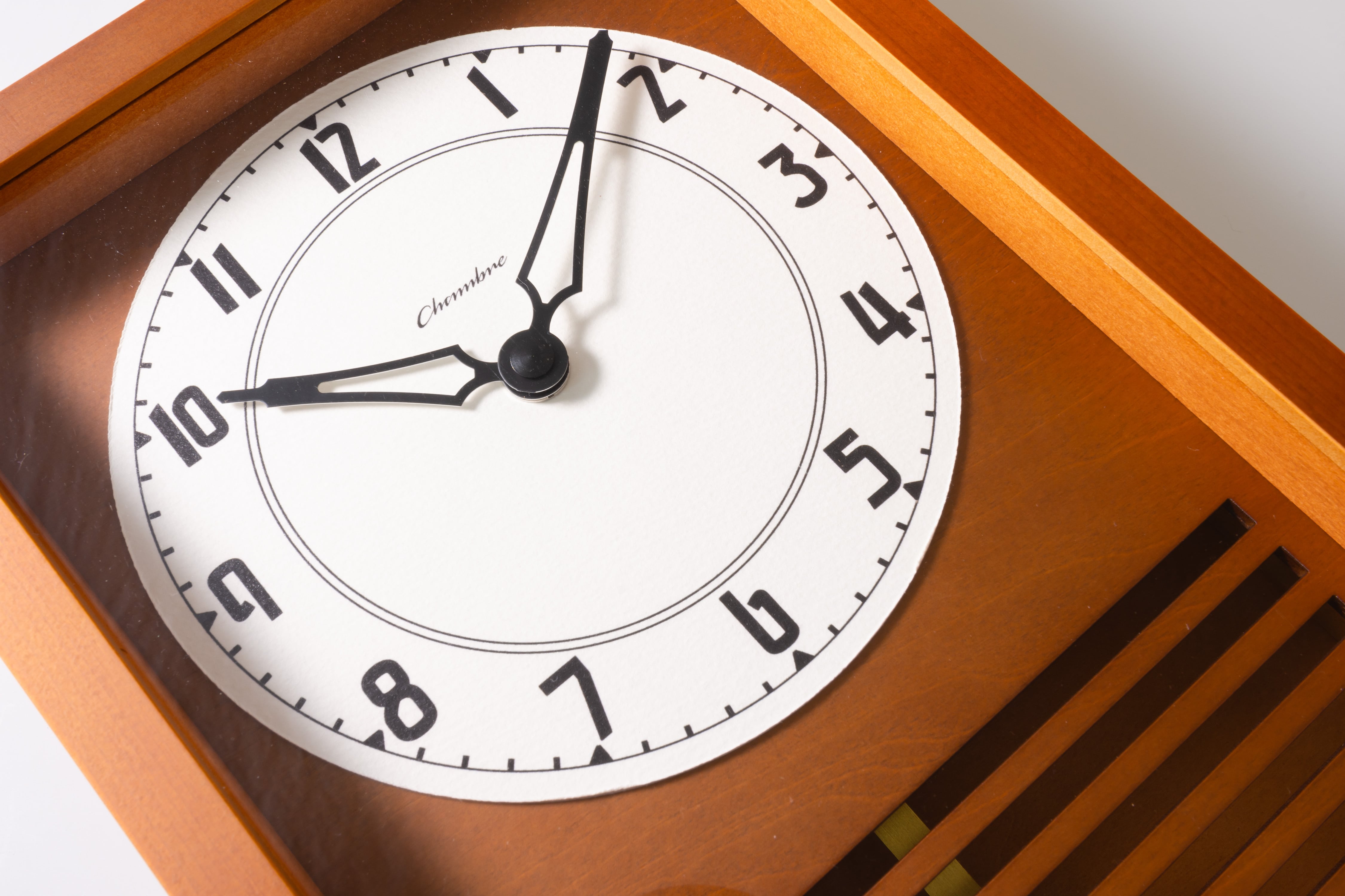 美品】 CHAMBRE BC PENDULUM CLOCK シャンブル 時計 美品】 CHAMBRE BC PENDULUM CLOCK シャンブル 時計