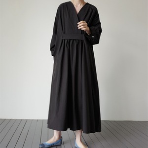 カシュクールオーバーサイズワンピース