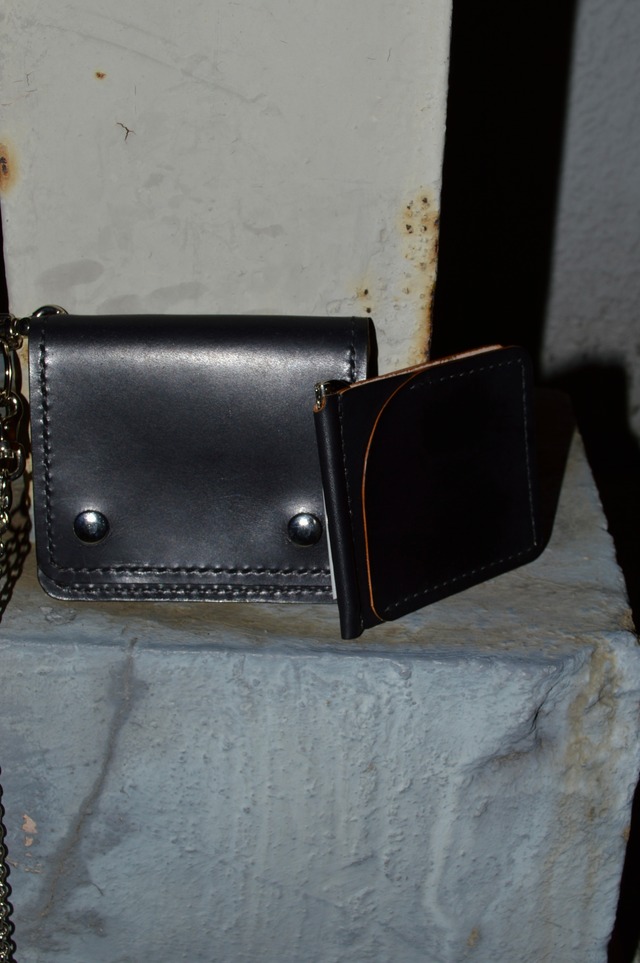 LEWIN Tracker Wallet 2Piece set (Wallet+MoneyClip) Cowhide Leather レウィン トラッカーウォレット 2ピースセット