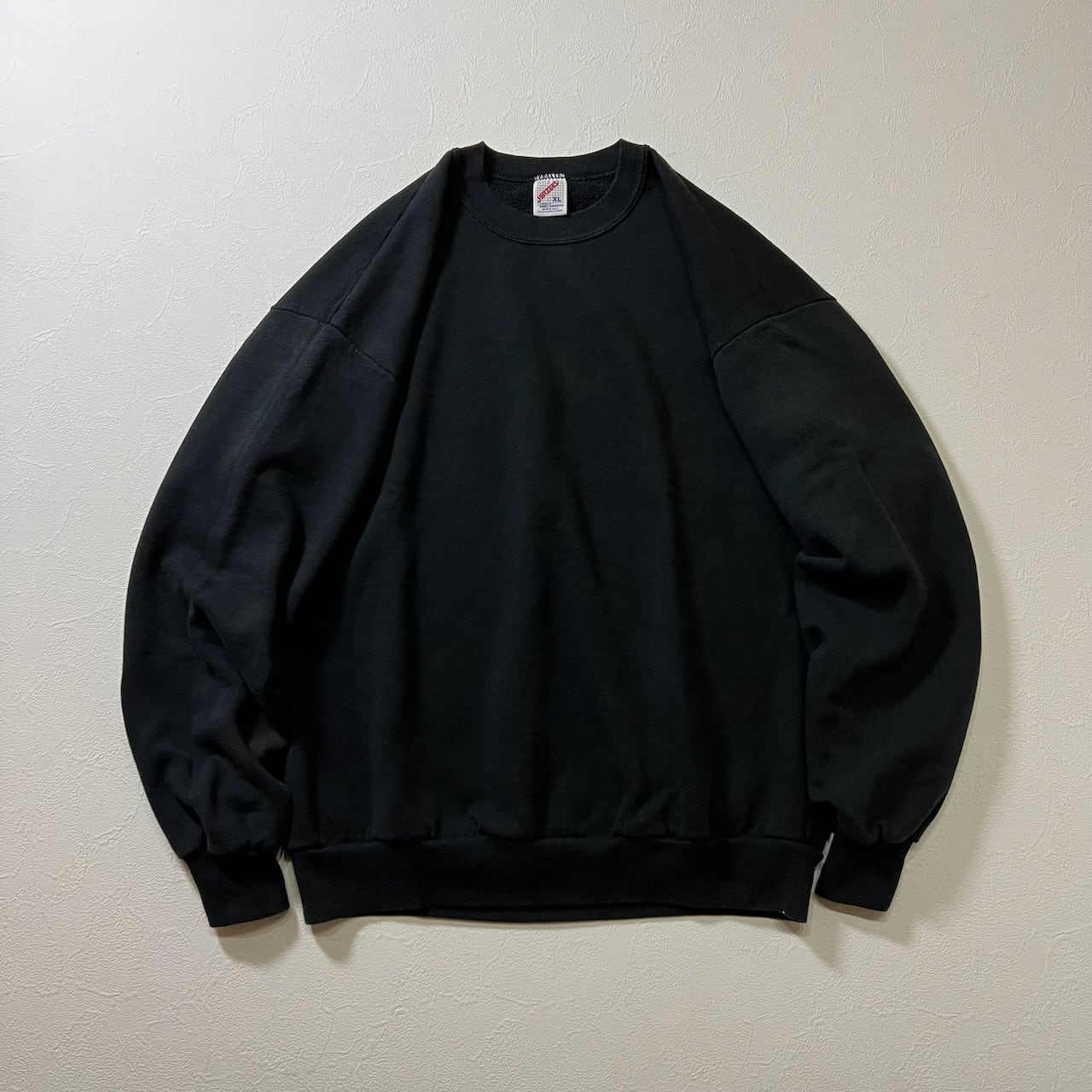 JERZEES デッドストック USA製 90s 無地 スウェット 80s ブラック 90's