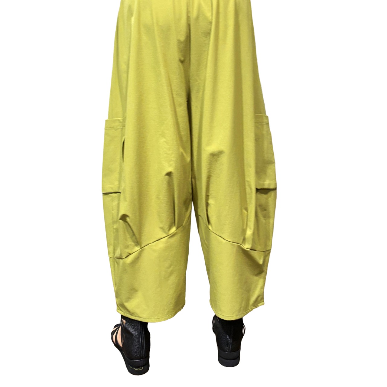 【最新作】綿ナイロンストレッチコクーンパンツ【263-6115】Cotton Nylon Stretch Cocoon Pants