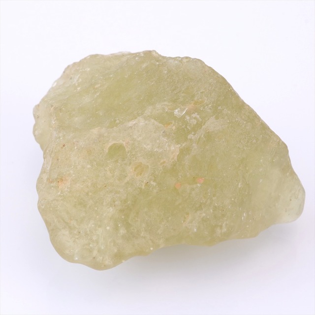 リビアングラス 鑑別書付き 39.5g リビアンガラス インパクタイト 原石 標本 Libyan Glass M2547