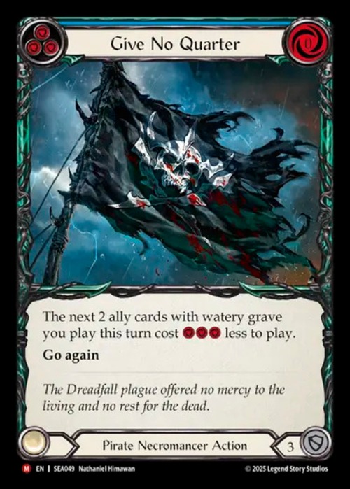 SEA049【EN】『RF』【Pirate Necromancer】容赦無用/Give No Quarter 画像
