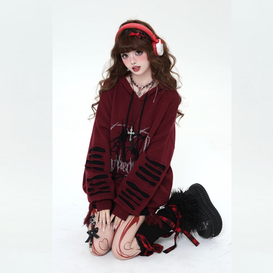 ルーレット ロリポップタウルスコーデ ☆最終値下げ ゴスロリファッション 通販 With U JKロリータ 秋冬服 ニット