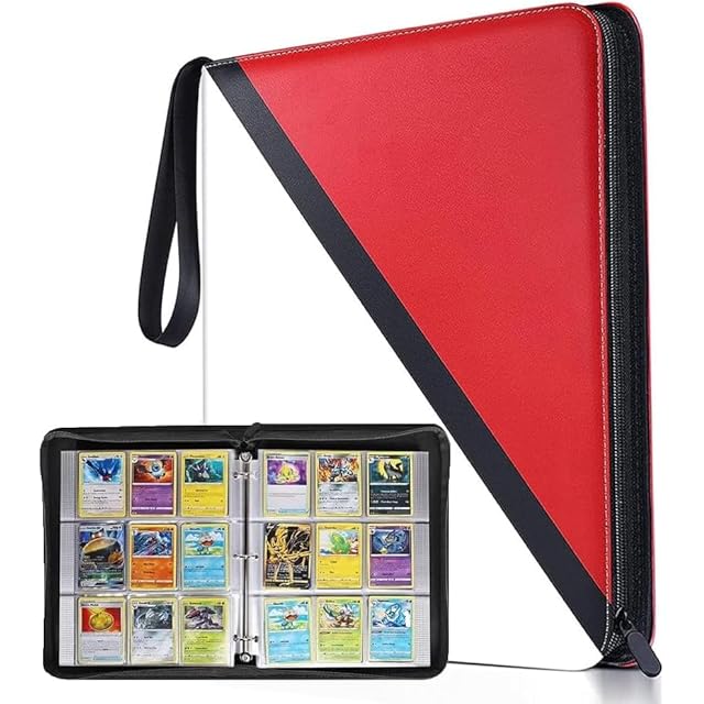 YoKiStar カードファイル 9ポケット トレカ ファイル 大容量 900枚収納