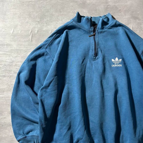 adidas / 00's halfzip sweat size M(日本L相当)
