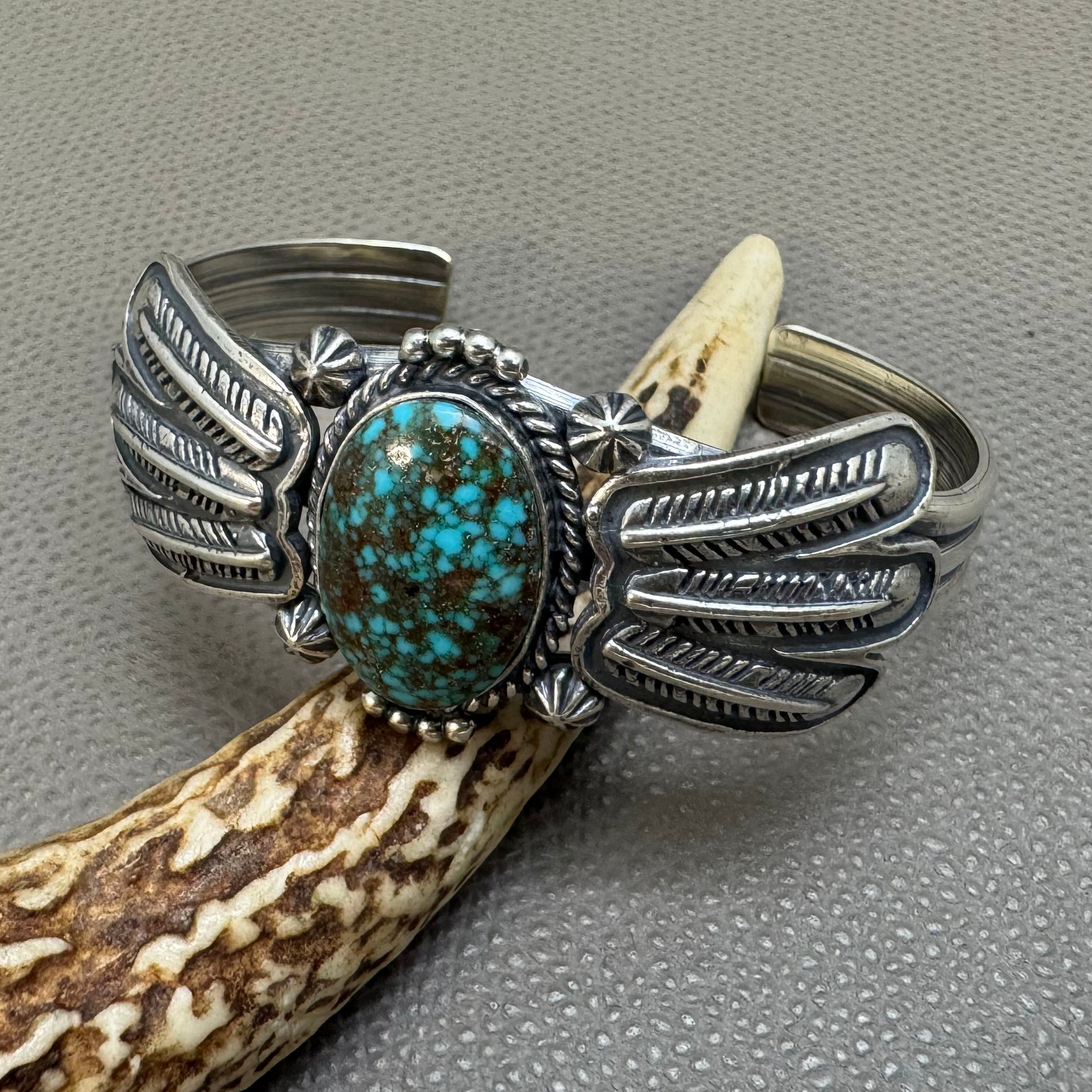 NAVAJO（ナバホ）族 Michael Calladitto作 Roy stoneターコイズ