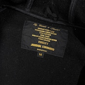 USA製 フィデリティ FIDELITY ジャーナルスタンダード別注 コヨーテファー付き ダッフル ショート コート サイズ M /ブラック/アメリカ製