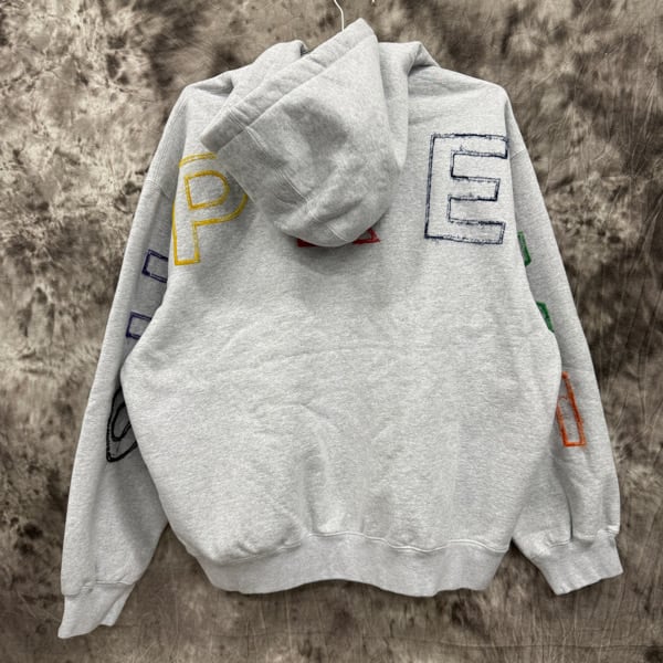 トップス Supreme Frayed Hooded Sweatshirt Heather Supreme/シュプリーム【25SS】Frayed Hooded Sweatshirt/フレイド