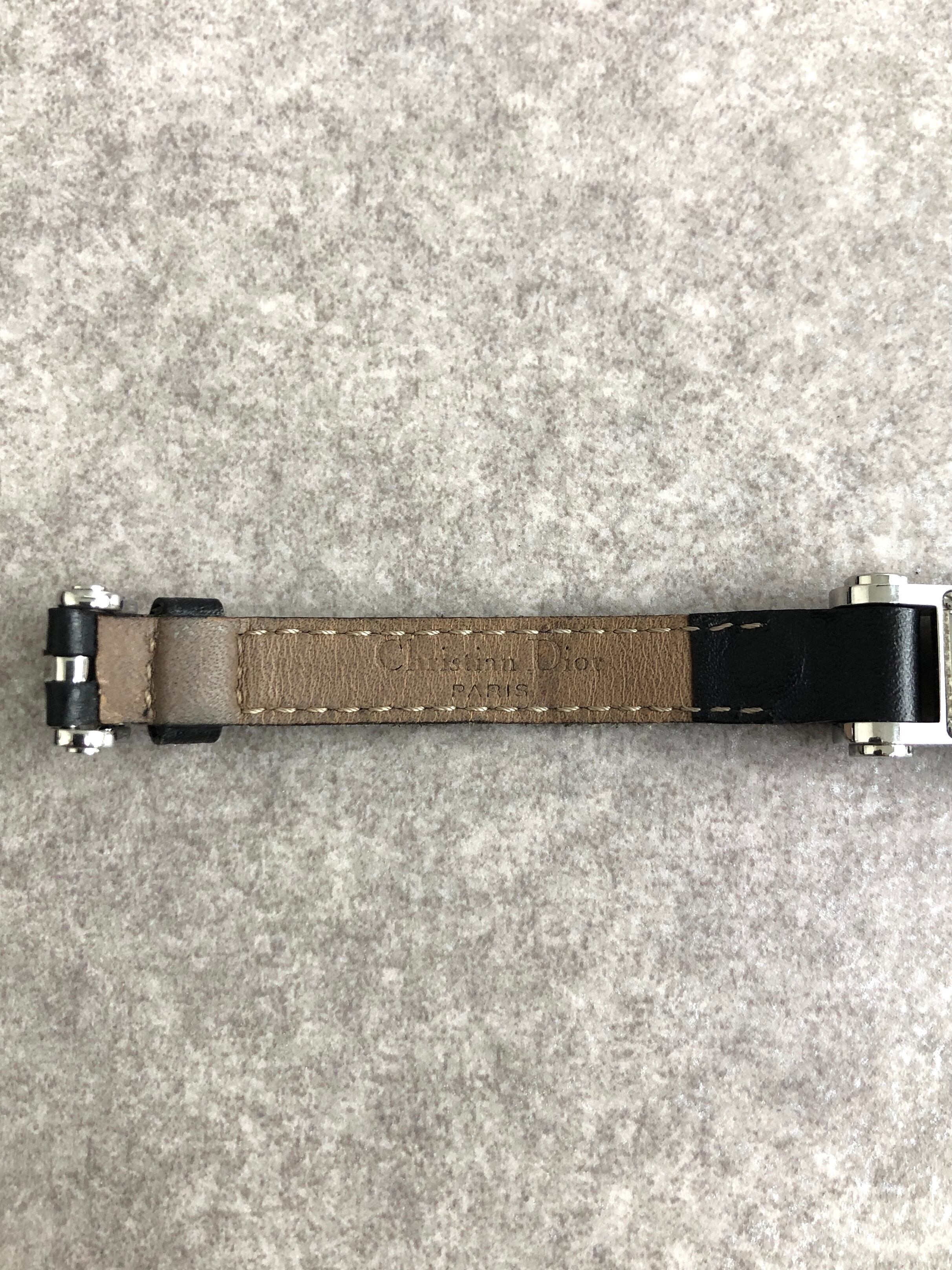 Christian Dior クリスチャン ディオール 腕時計 ブラック D104-100