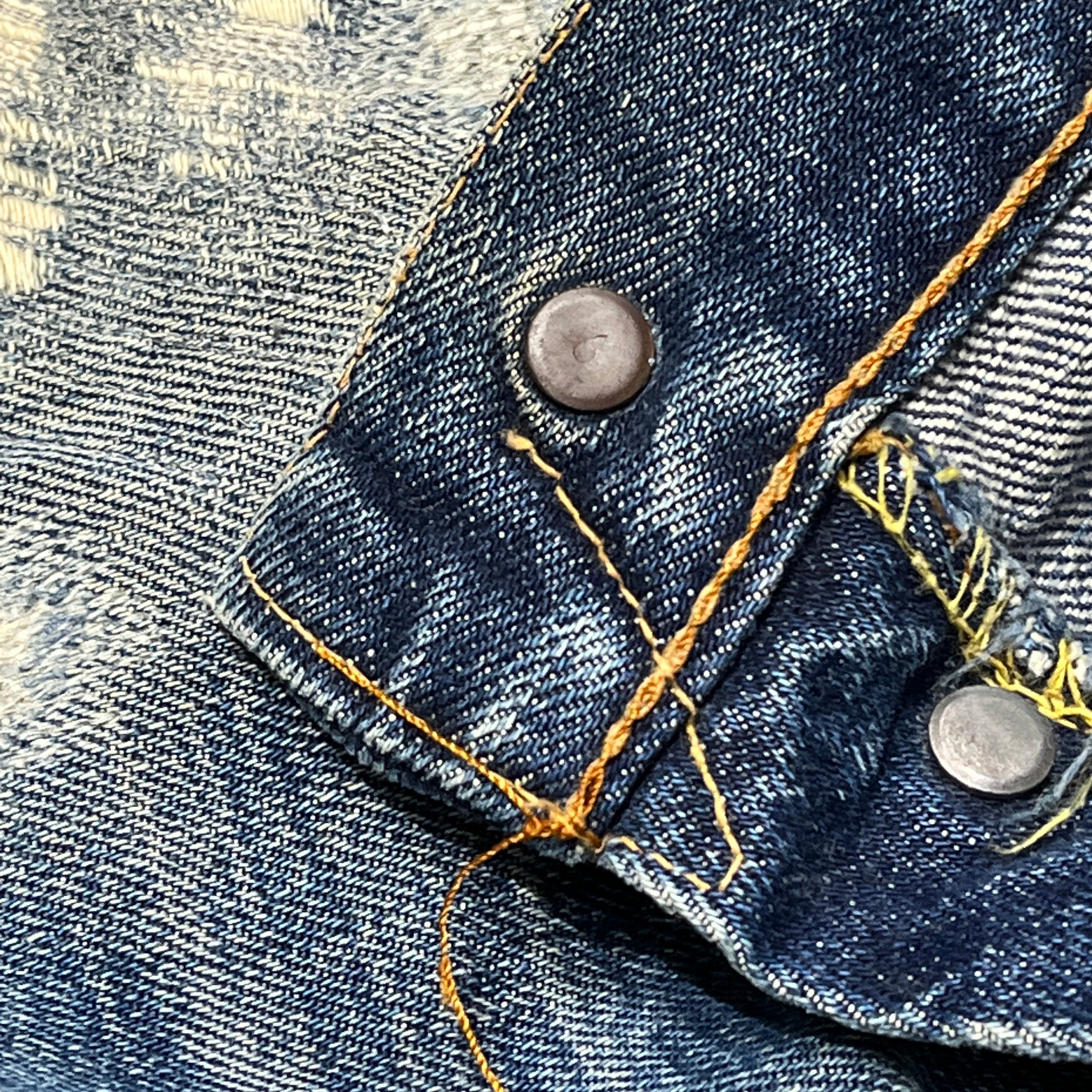 60s LEVI'S 501 BIGE 初期　Vステッチ リーバイス　ビッグE 698bf685dab59fe00c1b56b96ed07a