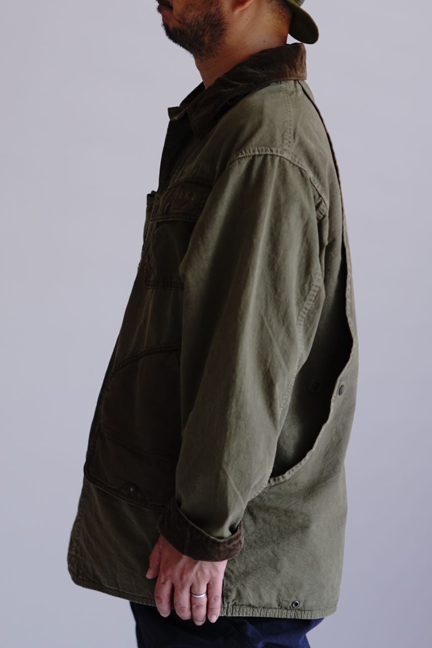 10/3 ☆【25-26秋冬新作】HKT719 ハンティングカバーオール | H.A.K.U