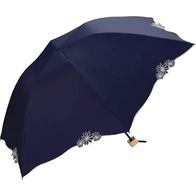 日傘 芦屋ロサブラン 完全遮光日傘 USED美品 Mサイズ ネイビー