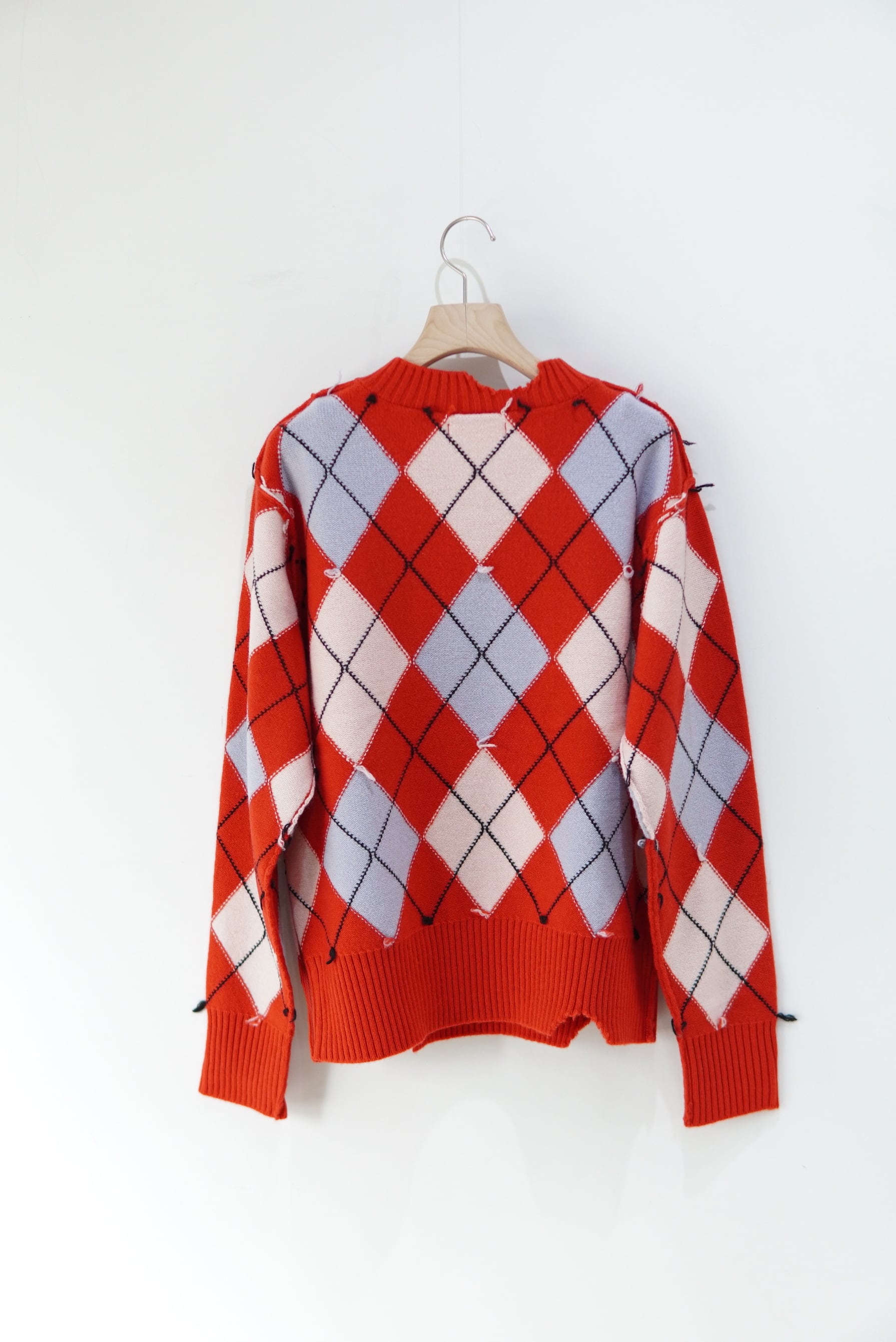 MASU / DIAMOND SCRAPED SWEATER | POETRY