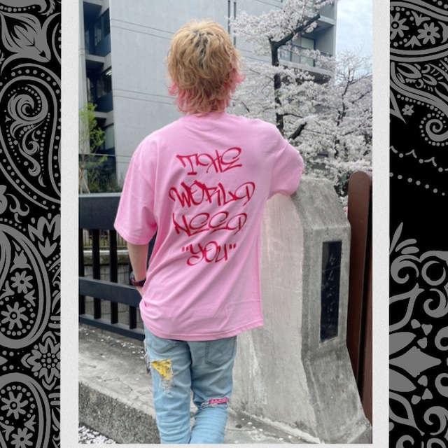 【TWN s/s T-shirt】"pink"