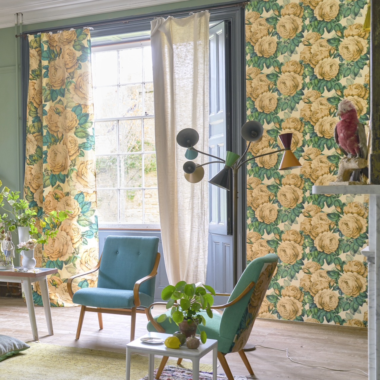 輸入壁紙　Designers Guild -John Derian The Rose