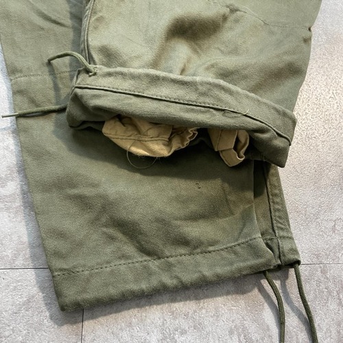 60s フランス軍 実物 M-64 フィールドパンツ 92C w35 詳細写真16