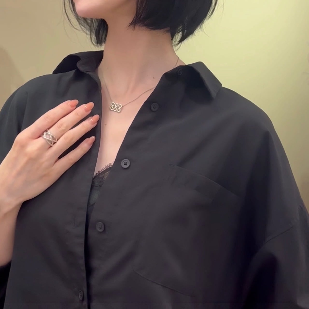 希少サイズ【TIFFANY&CO】【19号】2602 名品ケルティック 編み込み
