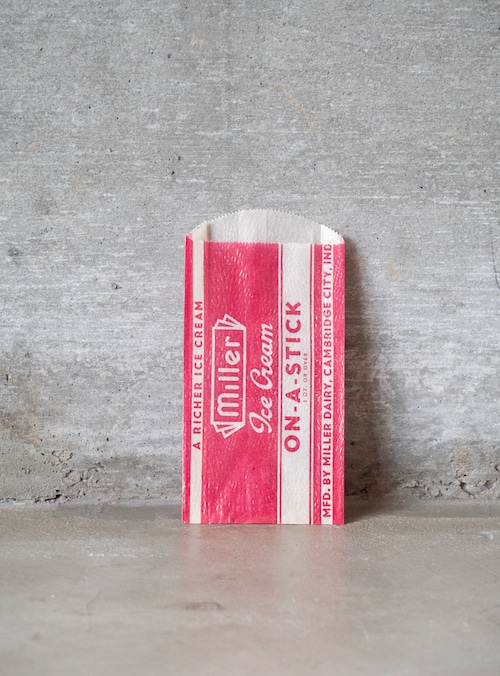 "Miller’s Dairy" 1960s Paper bag