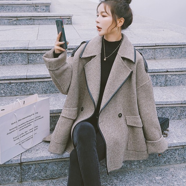 チェスターコート 無地 アウター チェスターコート レディース チェスター チェスターコート ショート レディース チェスター  レディースコート 秋 冬 レディース アウター コート カジュアル パイピング 異素材