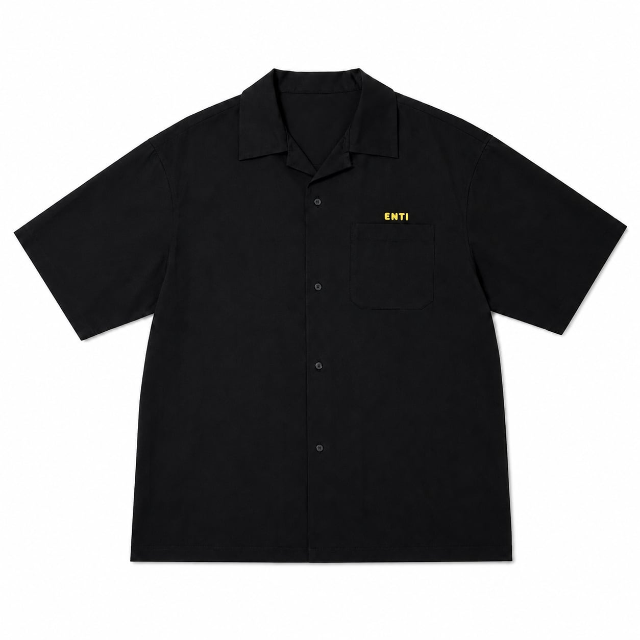 PLAY EASY BOWLING SHIRT (BLK)