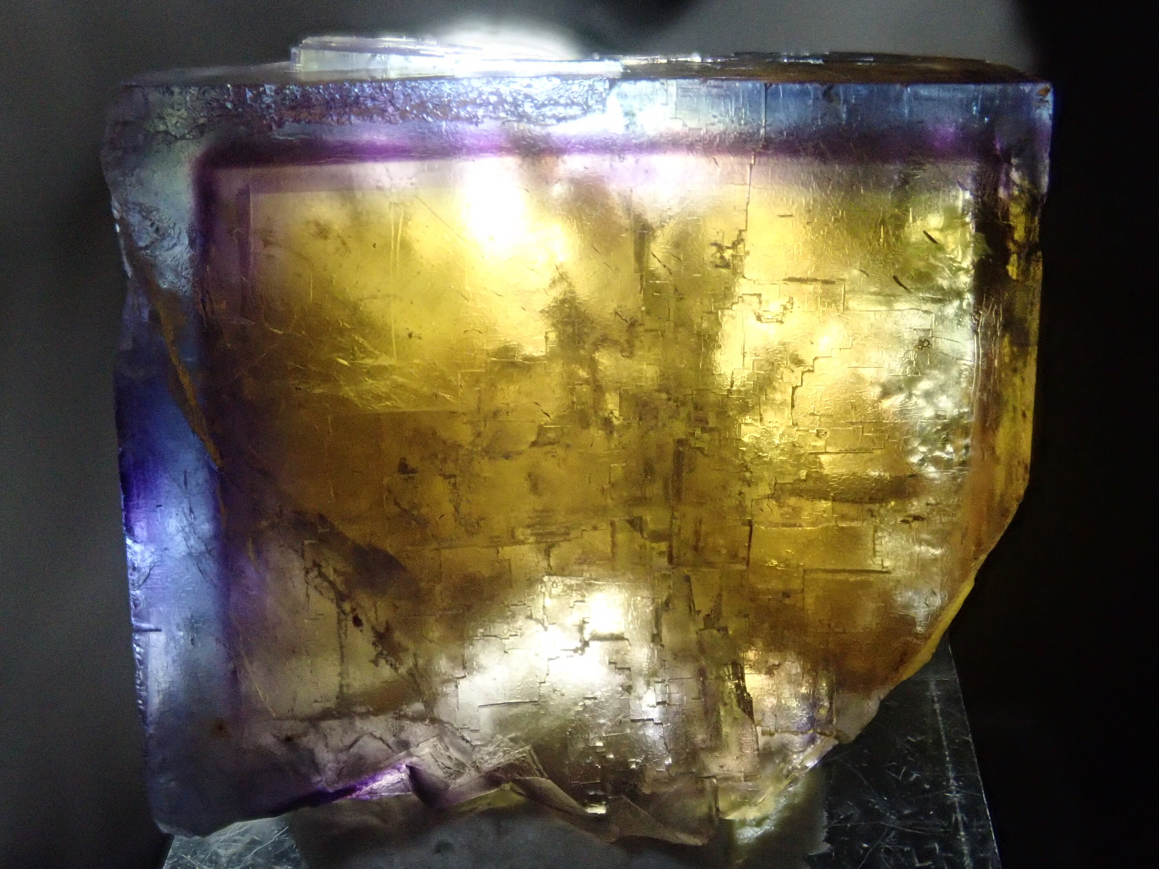 No292 ドイツ産　フローライト　蛍石　原石　標本