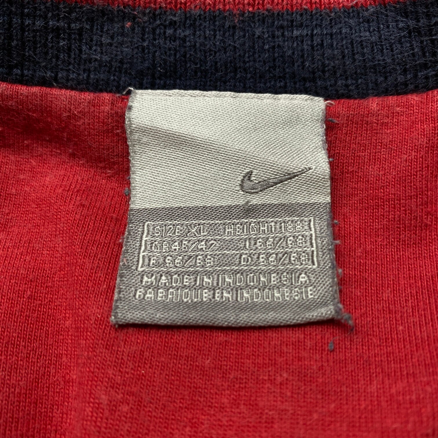00年代 NIKE ナイキ 刺? ロゴ JUST DO IT. スウェット メンズXL 古着
