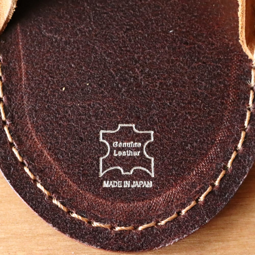 VAQUETA Natural ハンドメイド レザースリッパ ルームシューズ