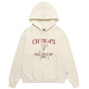 [CHARM’S] Umji tulip hoodie Cream 正規品 韓国ブランド 韓国ファッション パーカー