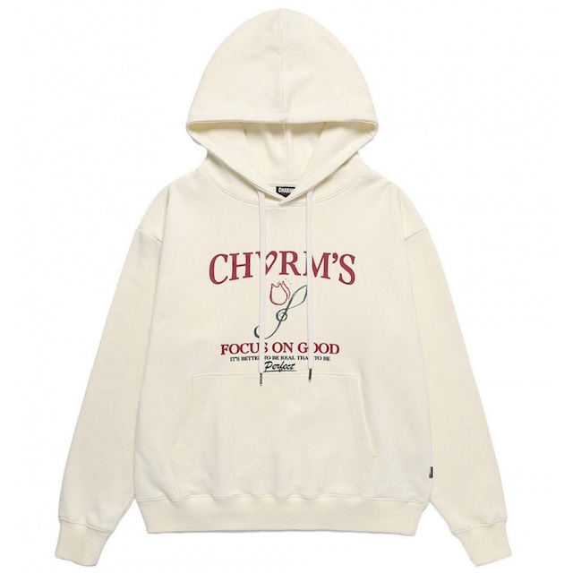 [CHARM’S] Umji tulip hoodie Cream 正規品 韓国ブランド 韓国ファッション パーカー