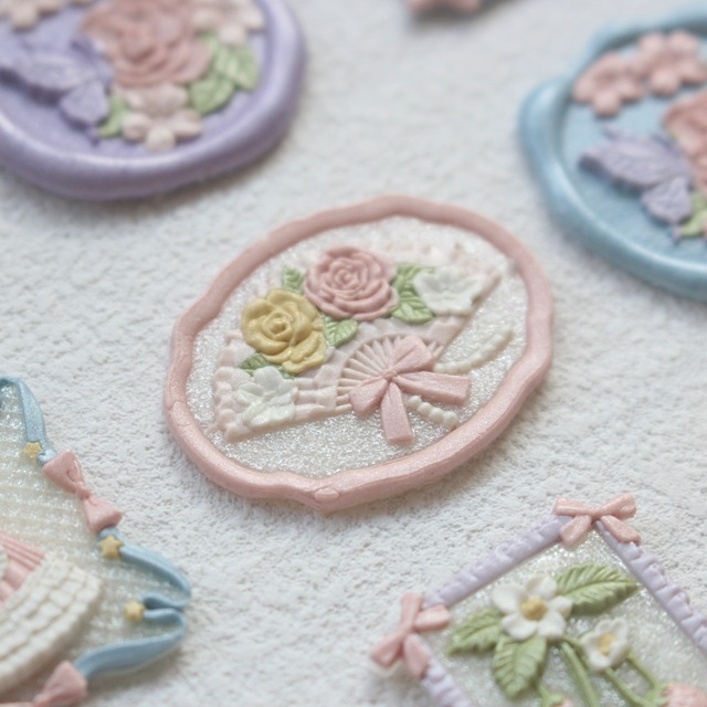 【お茶会】Wax Seal Stamp│Flower lupine