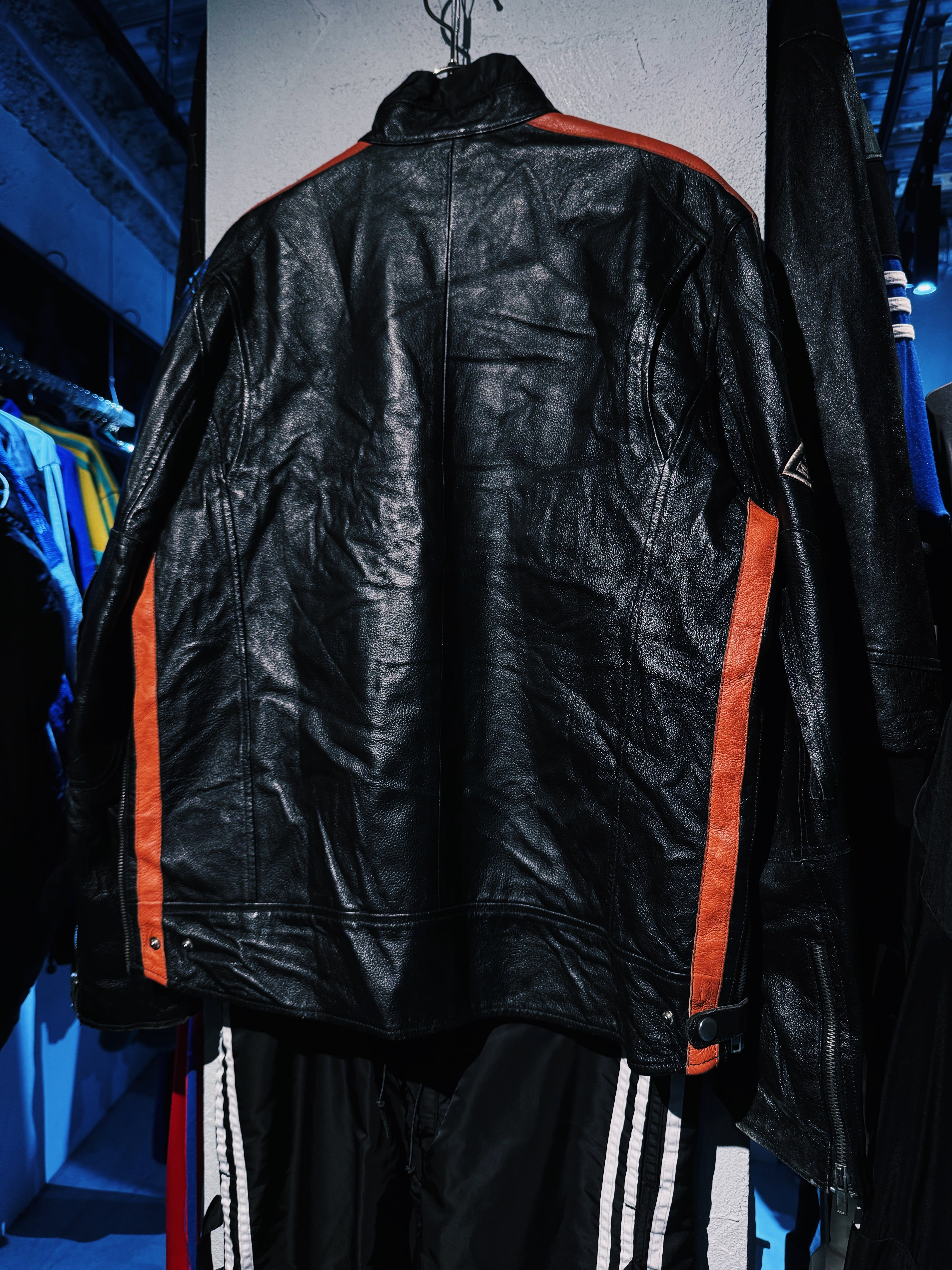 D4C】vintage Harley-Davidson etc. company sponsor patchwork design