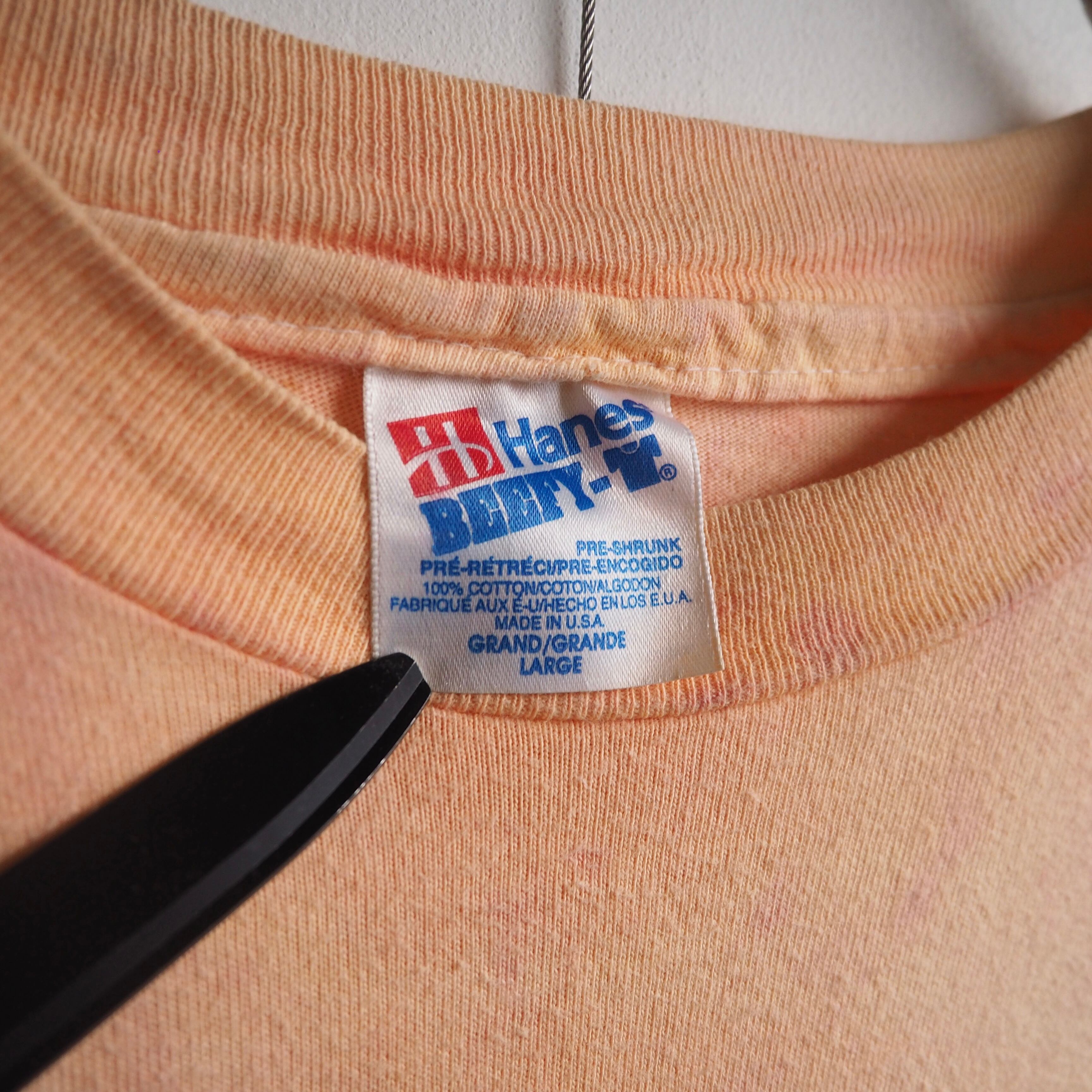 1990s ” New Buffalo soldiers ” printed vintage Tie dye Tee (made in Usa)