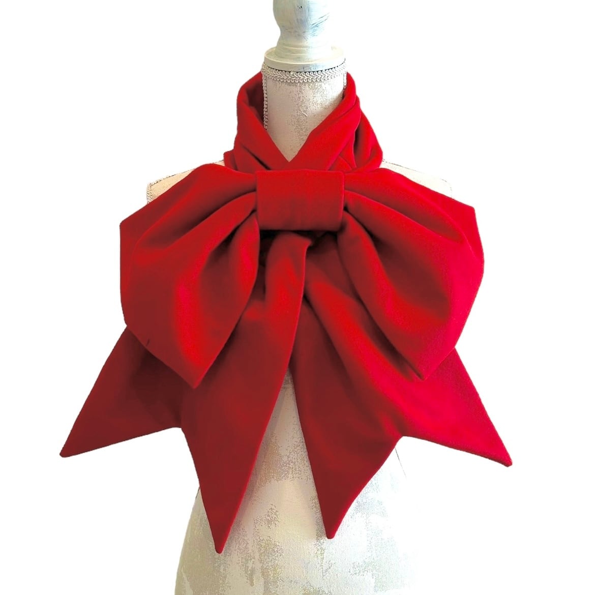 リボンマフラー RED | HEIHEI 