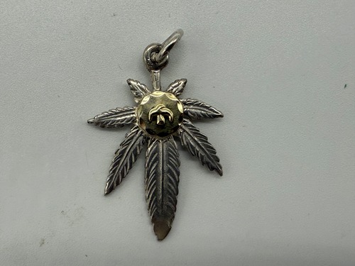 美品　金メタル付グラス大5.09g