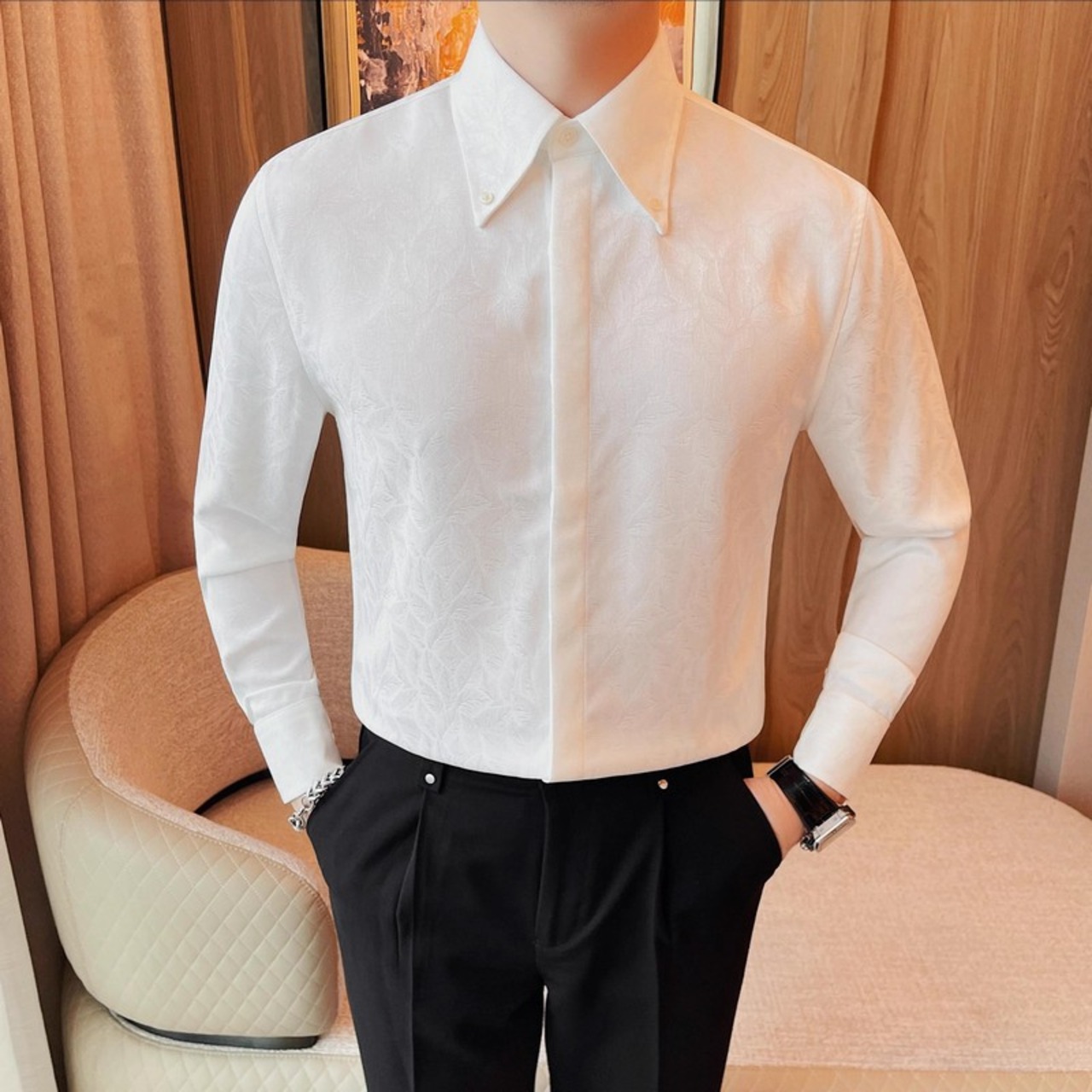 casual printed shirt tops 00298