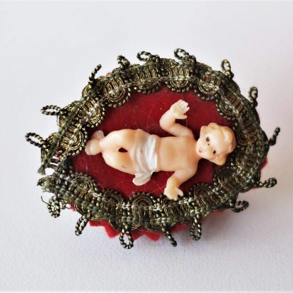 くるみ飾り 赤ちゃん Fatschenkind ドイツ