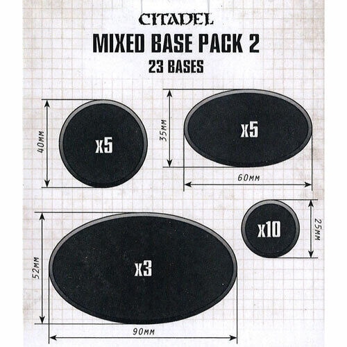 CITADEL MIXED BASE PACK 2