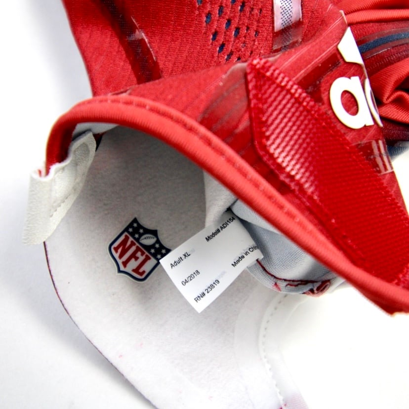 XL】ADIZERO 5 STAR 7 NFL PRO レッド アメフト グローブ | END ZONE