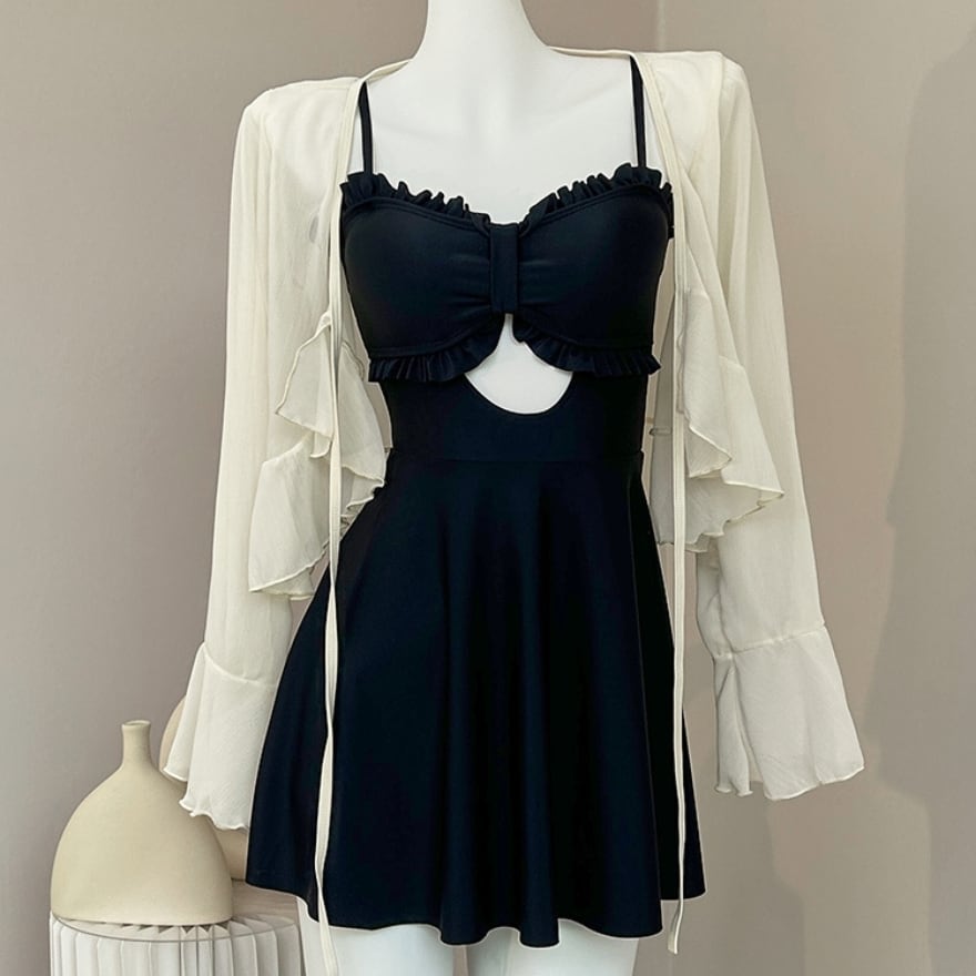 サブカル 服 地雷系 通販 ラッシュガード カーディガン 日焼け防止 海水浴 プール