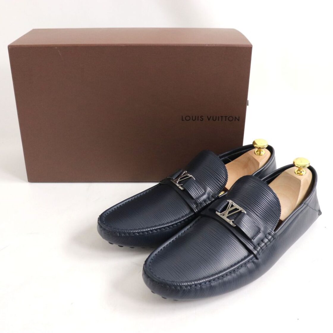 LOUIS VUITTONドライビングシューズ ホッケンハイム 濁し